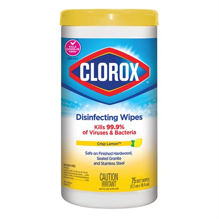 Disinfecting Wipes Lemon 75 wipes