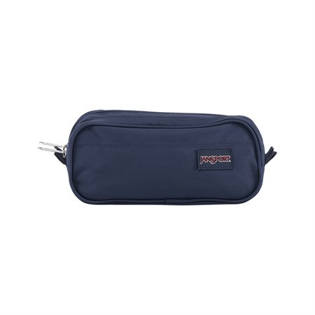 Dual Zippered pencil Case navy