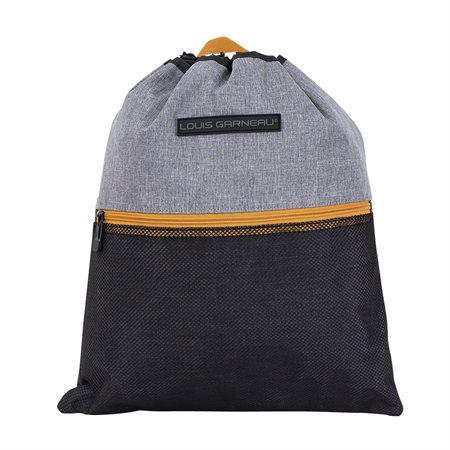 Collection d'accessoires pour la rentrée scolaire Gris et jaune de Louis Garneau sac fourre-tout