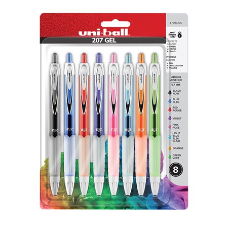 Stylos 207 Gel rétractables