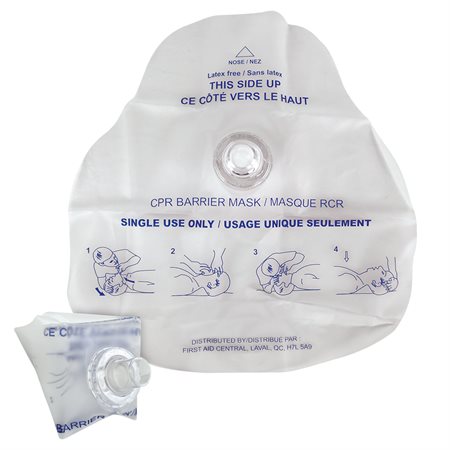 CPR Face Shield with One-Way Valve