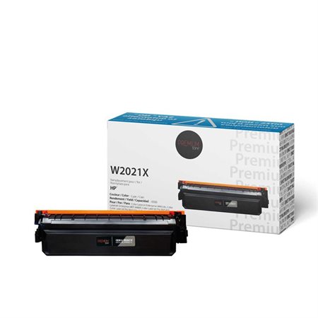 Compatible High Yield Toner Cartridge (Alternative to HP 414X) cyan