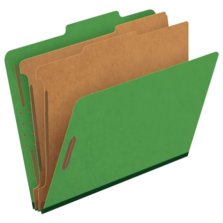 Classification Folders Letter dark green