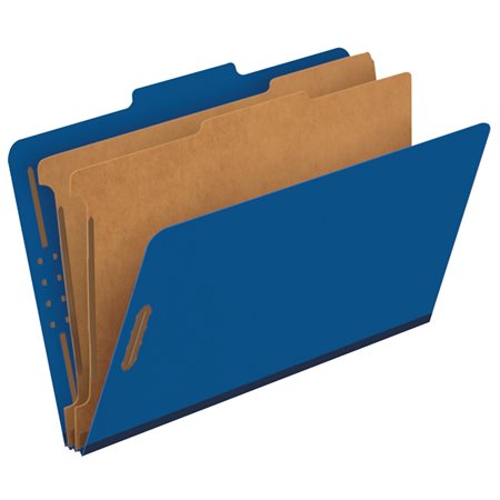 Classification Folders Legal dark blue