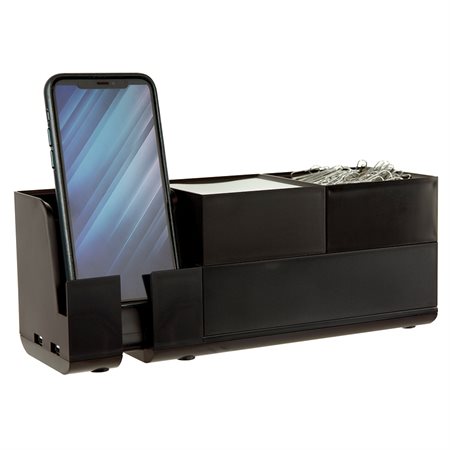 Stackable Desk Organizer black