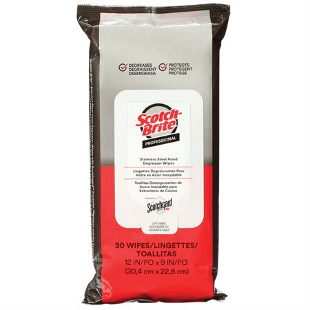 Stainless Steel Hood Degreaser Wipes