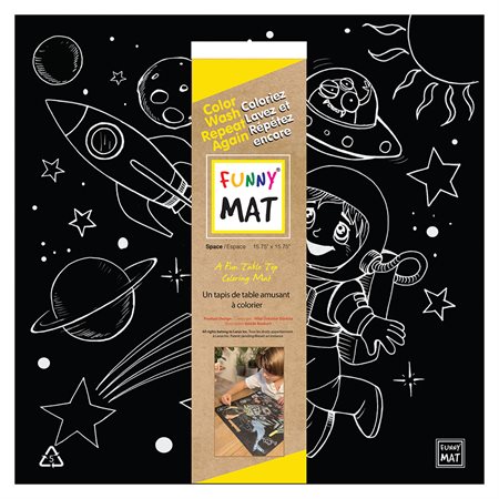 Funny Mat® Colouring Mat space