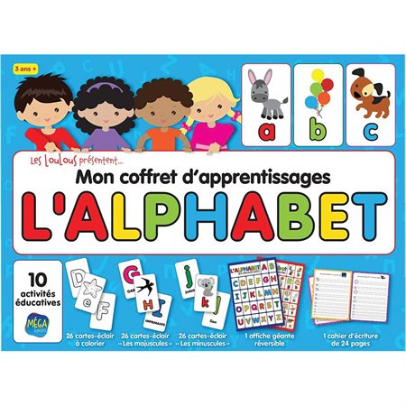 Mon coffret d’apprentissages L’alphabet