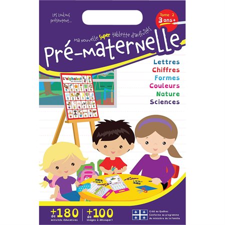 .Ma nouvelle super tablette d'activités (pré-maternelle) Tome 2 3 ans+