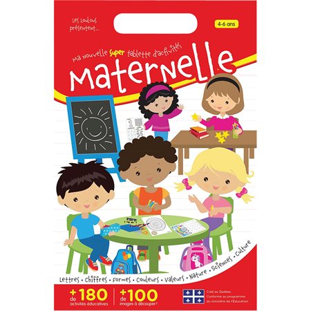 Ma nouvelle super tablette d'activités (maternelle) Tome 1 4-6 ans