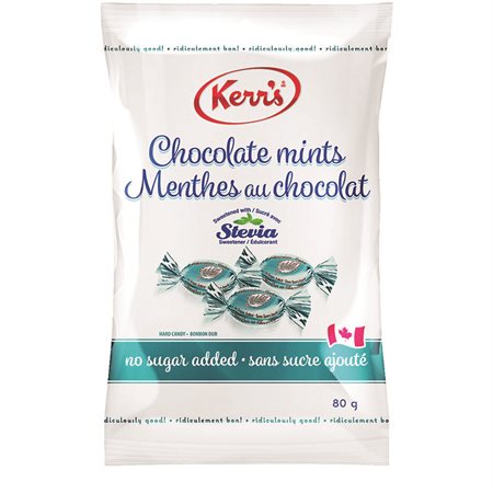 Light Chocolate Mint Candies