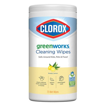 Lingettes nettoyantes GreenWorks™ citron