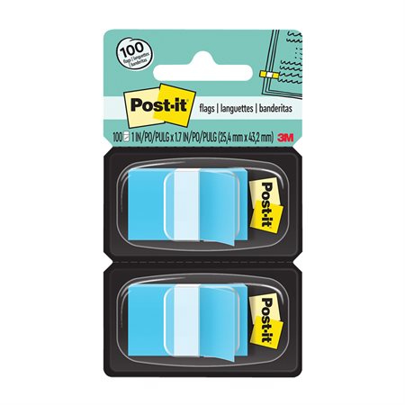 Post-it® Flags neon blue