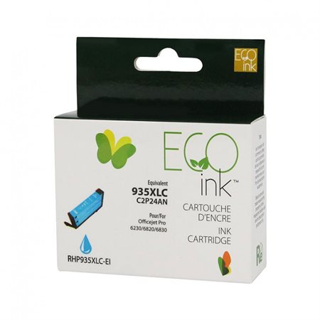 Remanufactured High Yield Jet Ink Cartridge (Alternative to HP 935XL) cyan