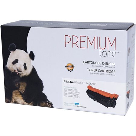 Compatible Toner Cartridge (Alternative to HP 504A) cyan