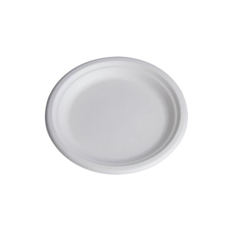 Assiette compostable 7 po