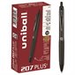 207 Plus Retractable Gel Pen Pack of 12 black