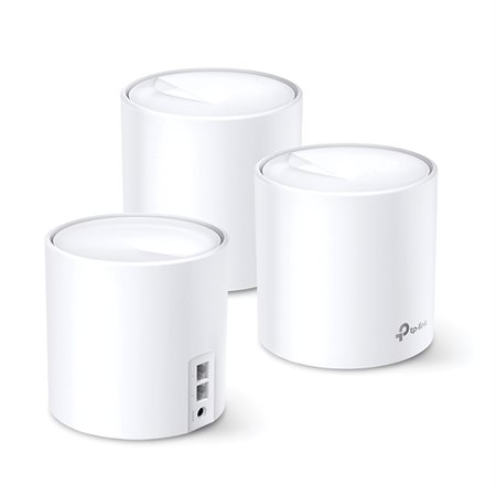 Système de Wi-Fi maillé AX3000 Deco X60 Paquet de 3