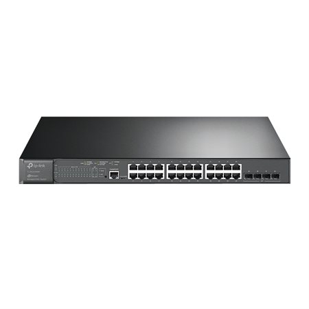 JetStream 28-Port Gigabit L2 Managed Switch with 24-Port PoE+