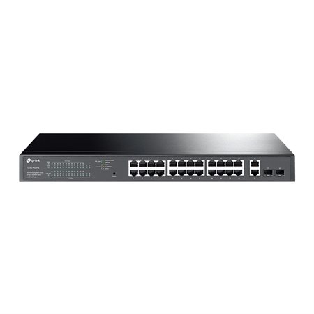 28-Port Gigabit Easy Smart Switch with 24-Port PoE+