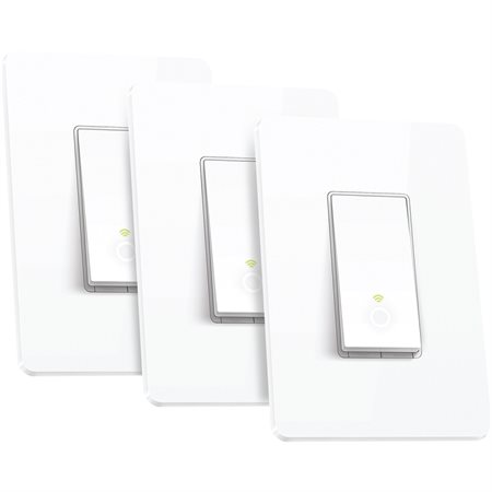 Smart Wi-Fi Light Swtich package of 3