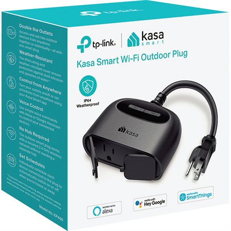 Kasa Smart WiFi Outdoor Plug 2 sockets