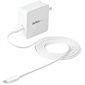 Chargeur mural USB-C blanc