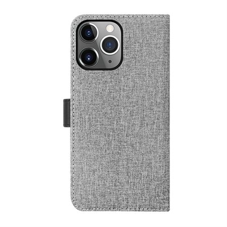 Étui 2 en 1 Folio pour iPhone 13 Pro Max gris