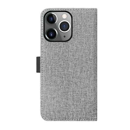 2 in 1 Folio Case for iPhone 13 Pro grey