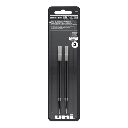 Uni-Ball 207 Plus Gel Pen Refills black