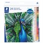 Crayons de couleurs boîte de 24