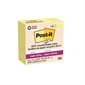 Feuillets recyclés Post-it® Super Sticky - Jaune canari 3 x 3 po. Uni. paquet de 5, bloc de 70 feuilles