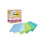 Post-it® Super Sticky Recycled Notes – Oasis Collection 3 x 3 in. Plain. package of 5, 70-sheet pad