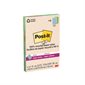 Post-it® Super Sticky Recycled Notes – Oasis Collection 4 x 6 in. Ruled. package of 4, 45-sheet pad