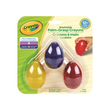 Washable Palm Grasp Crayons