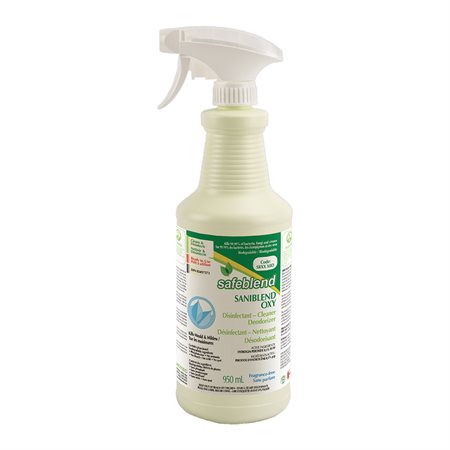 Safeblend Saniblend Oxy Disinfectant- Cleaner Deodorizer