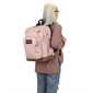 Jansport Cool St. Gray Backpack Without dedicated laptop compartment misty pink