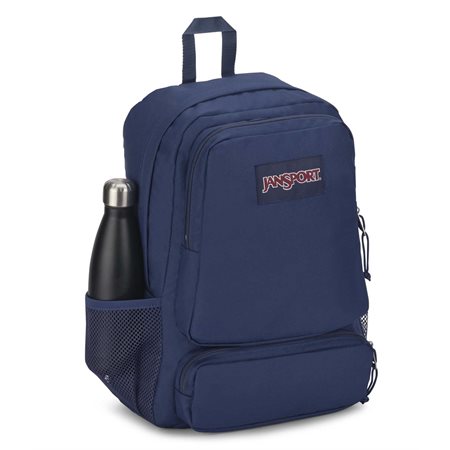 Doubleton Backpack with dedicated laptop compartment - Navy blue