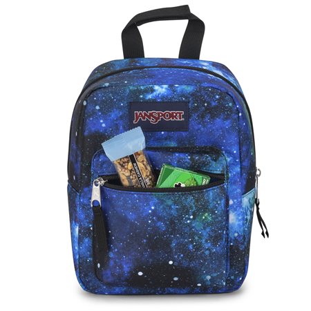Black Big Break Lunch Box Galaxy