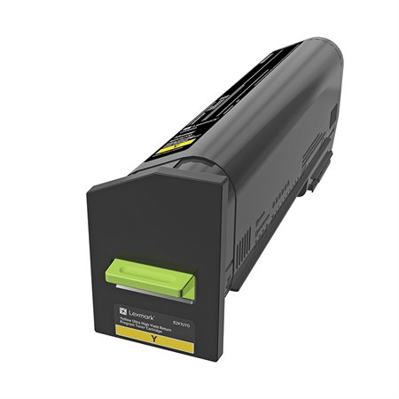 Cartouche de toner à très haut rendement Lexmark CX860 jaune