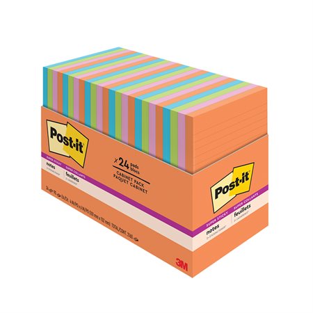 Post-it® Super Sticky Notes Energy Boost Collection