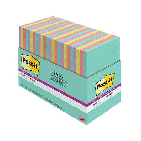 Post-it® Super Sticky Notes Supernova Neons Collection