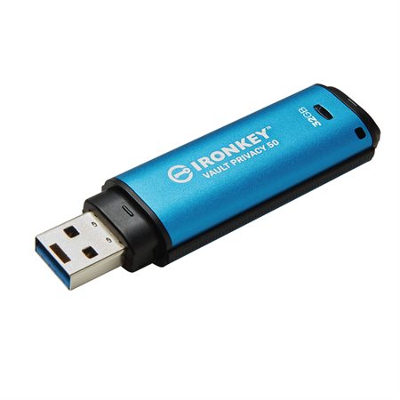 IronKey™ Vault Privacy 50 Encrypted USB 32 GB