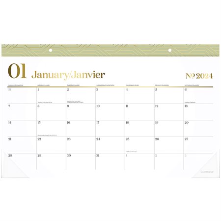 Passion Desk Pad Calendar (2024)