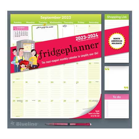 Fridgeplanner Magnet Calendar (2025) English