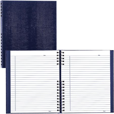 Carnet de notes NotePro 10,75 x 8,5 po 300 pages, bleu