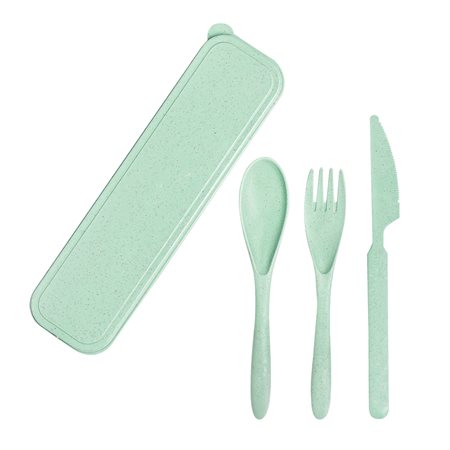 3-piece Utensil Set green