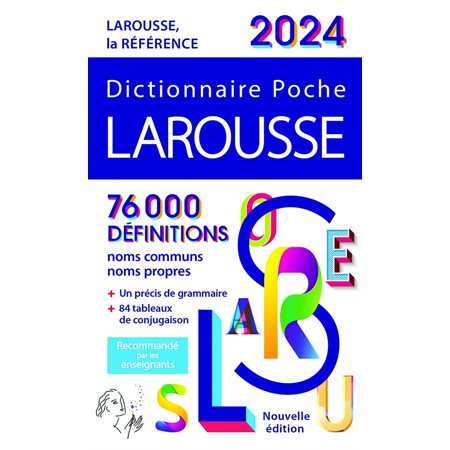 2024 Petit Larousse Pocket Dictionnary