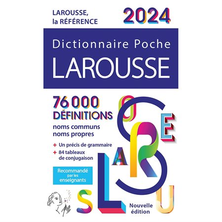 2024 Petit Larousse Pocket Dictionnary