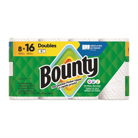 Select-A-Size Paper Towels 8 double rolls